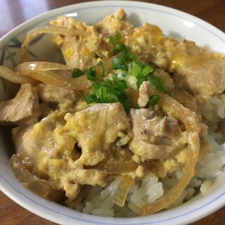 我が家の親子丼